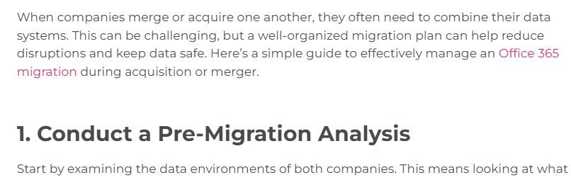 tzunami's tweet image. What are the hidden dangers after a merger [M&amp;amp;A]? 
Files everywhere, permissions are broken, data chaos…

But, the good news? You can prevent it.
See how👉
tzunami.com/2025/02/24/how…

#DataMigration #MergersAndAcquisitions #SharePointMigration