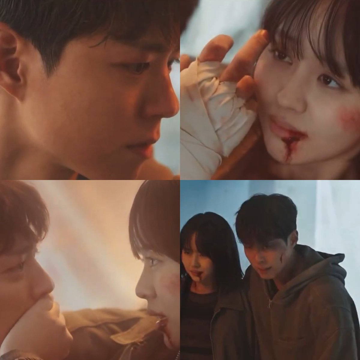 The love in their heart, you can see in their eyes 💙

#KimSoHyun #ParkBoGum #GoodBoy