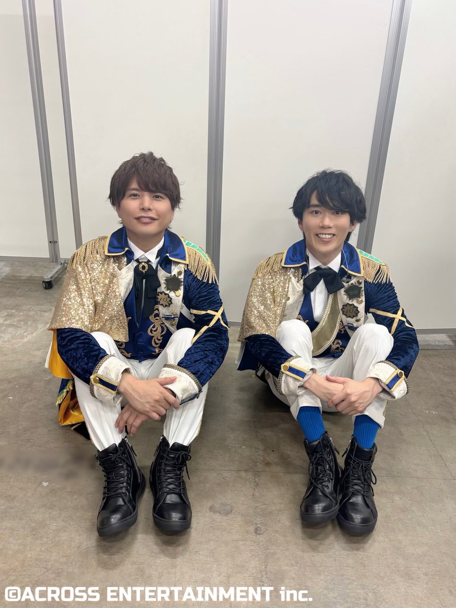 ACROSS_staff's tweet photo. 【スタッフ】
THE IDOLM@STER #SideM
10th ANNIVERSARY ST@GE～P@SSION-ING!!!～
DAY1、DAY2（サプライズ）に、
#仲村宗悟 #浦尾岳大 が出演いたしました💫🛳️
プロデューサーの皆さまありがとうございました🌟🌟

#SideM10th_day1
#SideM10th_day2 https://t.co/E1uvmg4YEA