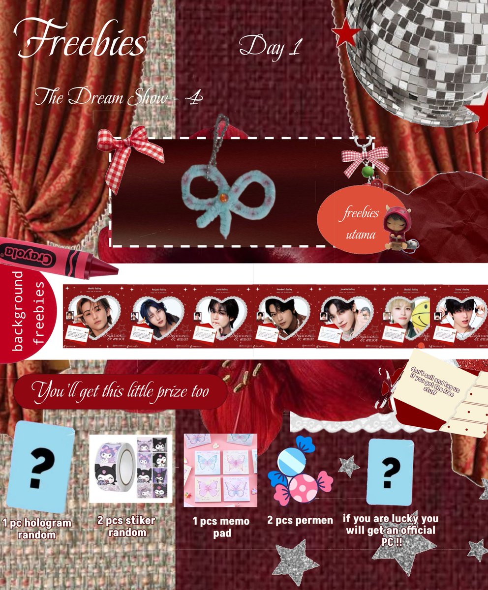 ⚘ ⡱ FREEBIES TDS 4 JAKARTA by @naelljie
— ⸙ Jakarta internasional stadium (JIS)
— ⸙ 27 SEP 2025 (DAY 1)
— ⸙ TBA | aku infoin di tweet ya

How to claim ✨️
☘️ like and rt this post
☘️ say "hi naell" kalo ketemu aku 
☘️ tag me if you get the freebies 

#freebiestds4jakarta