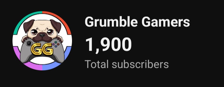 With us on the cusp of 2k Subscribers, we wanna do a HUGE giveaway when the time comes! 👀 So hit that red button to be in the running 👍 Grumble on! 🐶