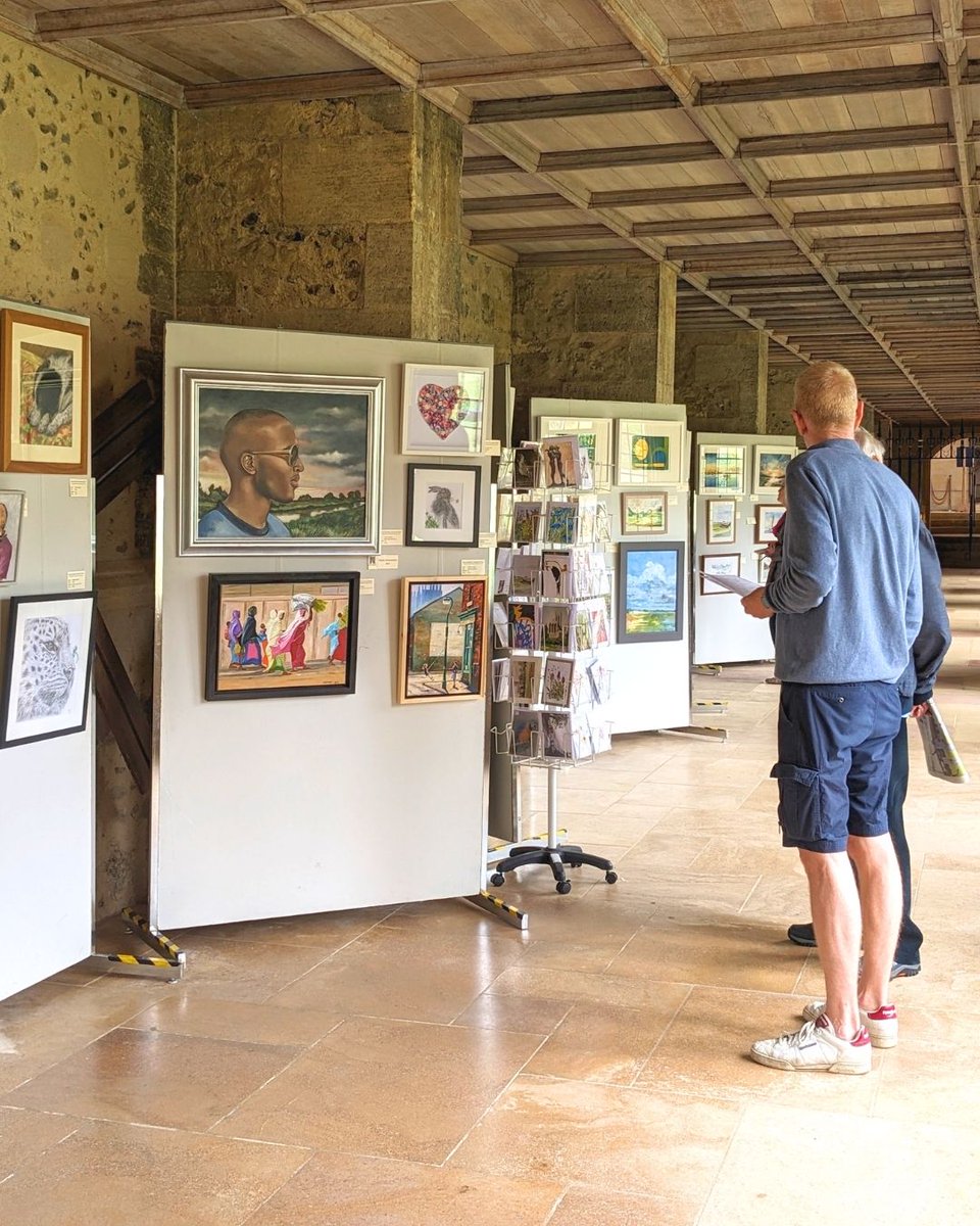 stedscath's tweet image. Bury St Edmunds Art Society invite you to their annual Summer Exhibition in the Cathedral Cloisters, running Tuesday 15 July to Sunday 27 July from 10.00 am until 4.00 pm. Paintings and cards for sale. Pop along and support our local artists! 🎨