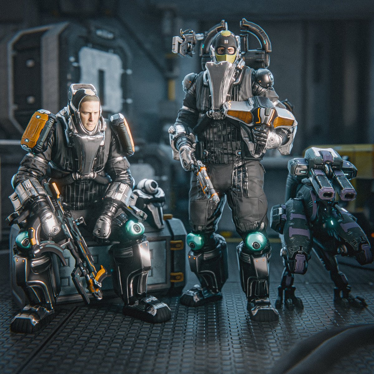 Veleinen's tweet image. Enhanced Aurax units