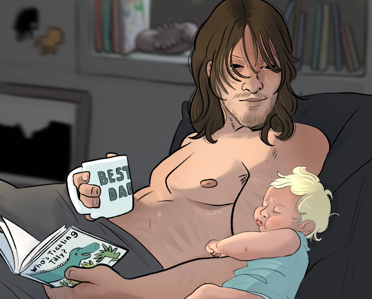 Svickli's tweet image. Canon didn’t give Sem and Lou enough time. So I did it🎀
RTs/reblogs appreciated 💕
#DeathStranding2 #samporterdridges #lou #scifi #fatherdaughter