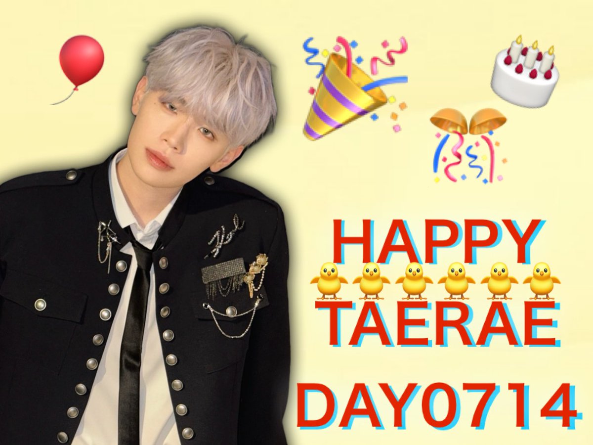 テレおめでとう🎊
(急遽作ったのでセンス皆無🙌)

#태래의생일_우린계속여기서있어 #Level23Taerae_GameStart
#HAPPYTAERAEDAY
#zerobaseone 
#KIMTAERAE 
#김태래