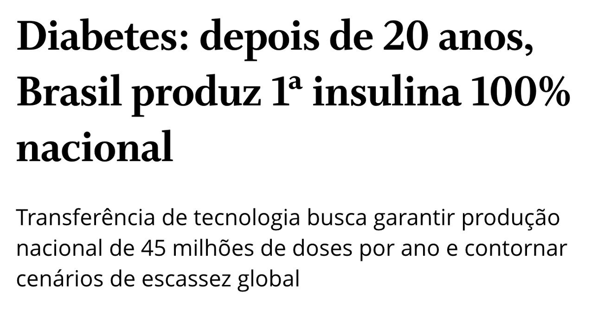 Em setembro de 2023, lançamos a Estratégia Nacional para o Desenvolvimento do Complexo Econômico-Industrial da Saúde. Com este programa, queremos fortalecer a indústria nacional de saúde e aumentar a produção nacional de itens prioritários no SUS.

A iniciativa é um dos