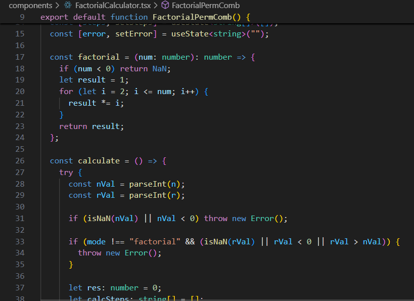 umeshsuwal_'s tweet photo. #LSPPDay43
Today, I learned to implement logic for calculating factorial, permutation, and combination using custom math functions.
@lftechnology
#60DaysOfLearning2025 #LearningWithLeapfrog https://t.co/Ys5hekveMM