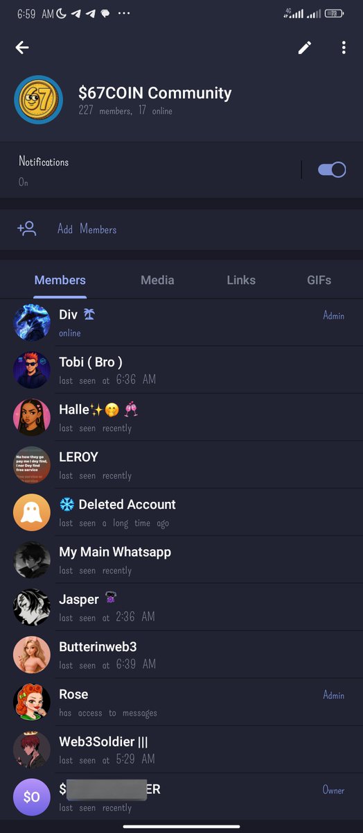 DivofWeb3's tweet image. I’m Div, a Web3 Community Manager &amp;amp; Mod.

Last Thursday, I joined $67 Coin at 0 members. In 48hrs, I built it to 200+, cleaned the TG, and got paid.

Looking to help more real projects grow.
DMs open.

#Web3 #CommunityManager