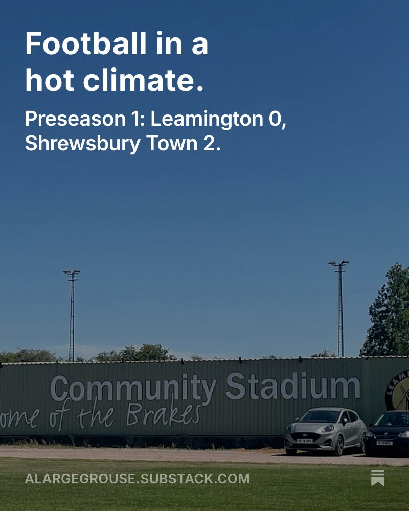 Salop_Ian's tweet image. A Large Grouse visits Leamington FC. 🥃
#Salop 🟦🟧🟦🟧🟦🟧🟦
open.substack.com/pub/alargegrou…