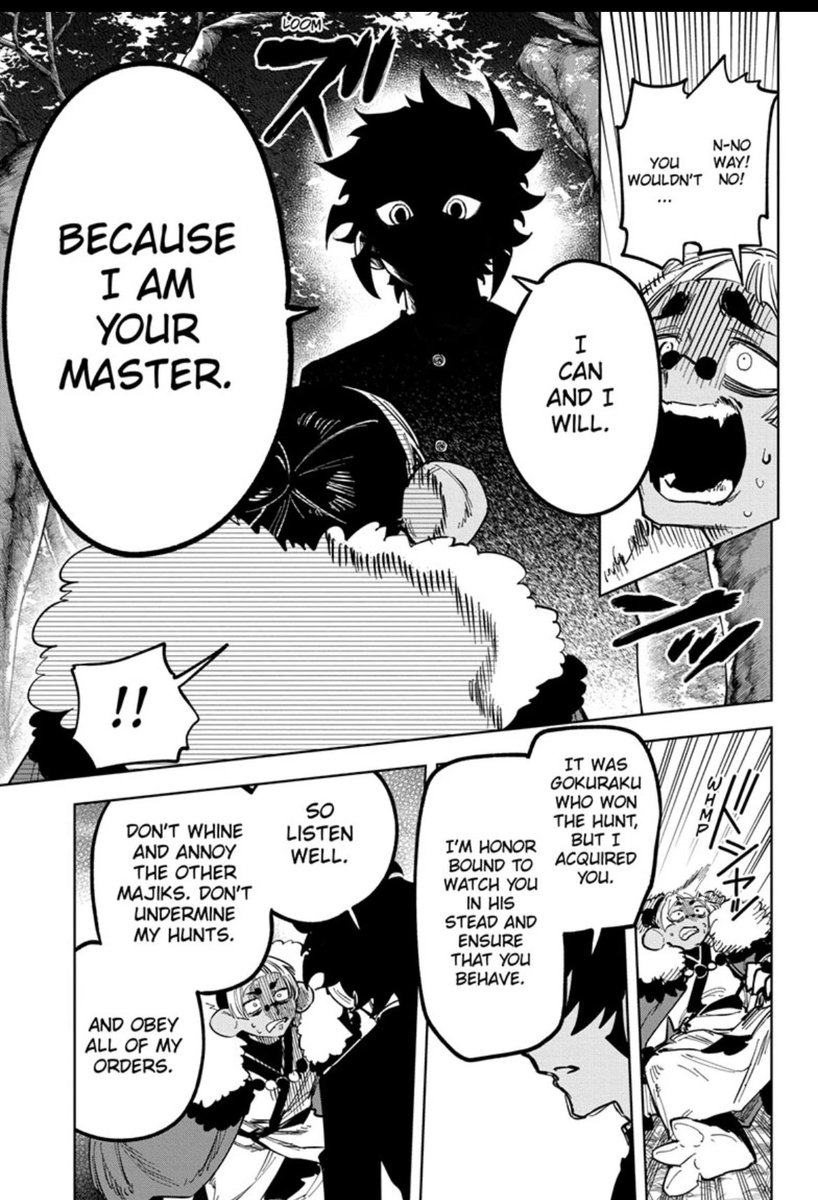 Picsking2's tweet image. Ichi the Witch 42
BRO ICHII😭😭😭
I swear Ichi is such a breath of fresh air as a Mc, having someone who’s not afraid to take risk and be in command is so refreshing.
I can’t wait till next chapter though, we’re finally gonna see Gokuraku and Togeice interact😭🙏
#MadannoIchi
