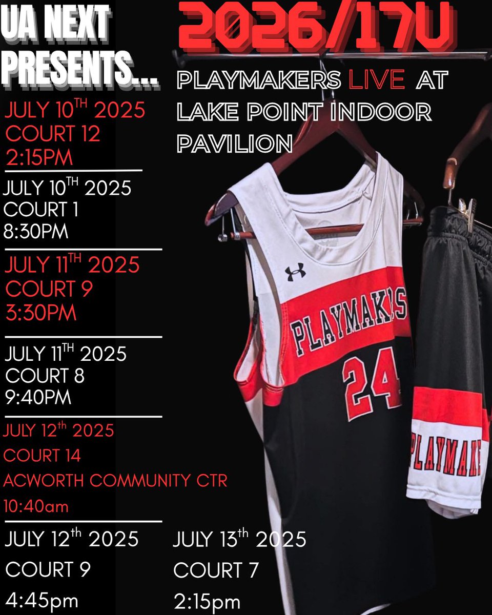 VaPlaymakers's tweet photo. Day 4 … we’ve punched our ticket to UA Rise Gold Championship next weekend in Chicago… now it is time to finish the weekend strong. Come see us on court 7 at 2:15pm. https://t.co/DyvEUHGLqK
