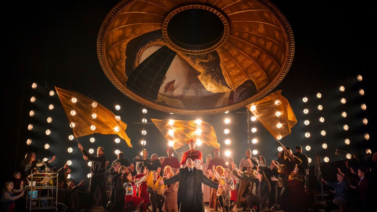 WelshNatOpera's tweet image. First look 👀
Power. Passion. Betrayal.
Puccini’s masterpiece Tosca takes the stage this September and the drama is already shimmering.
Here’s your first glimpse of what’s to come...
Original Opera North production
📷: James Glossop
#WNOtosca