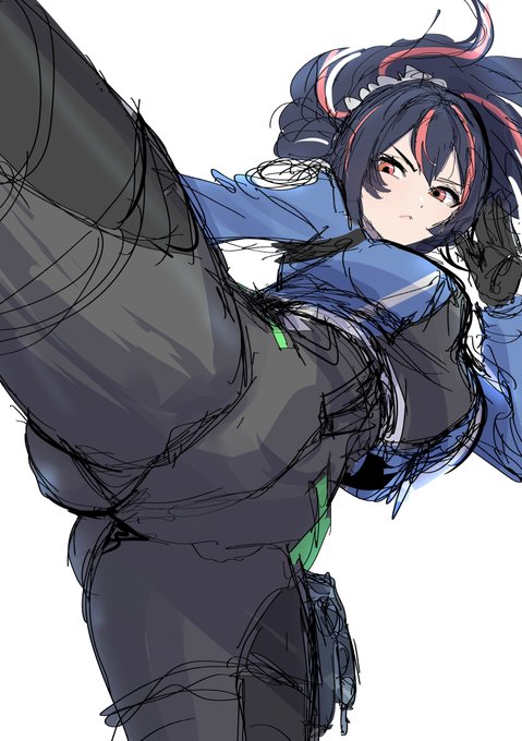 ゼンゼロ朱鳶さん #ラクガキガチャ 