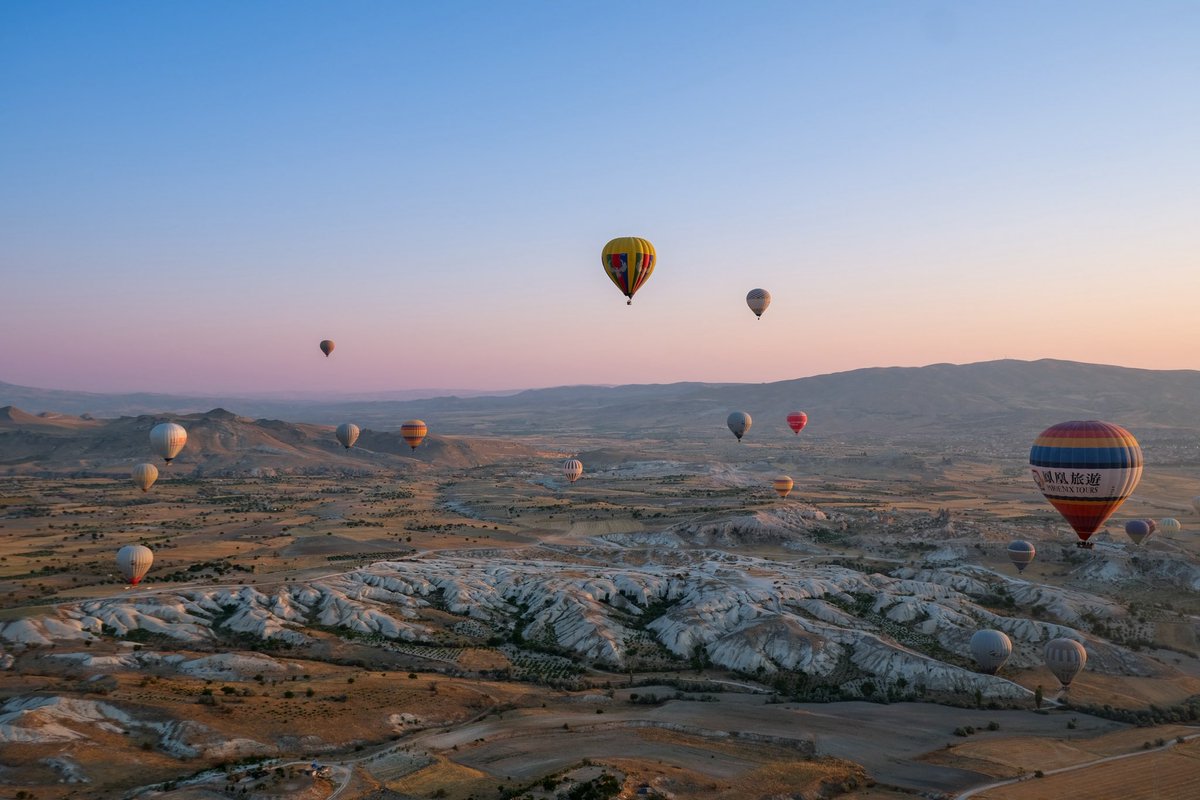 Cappadocia hot air balloon ride!