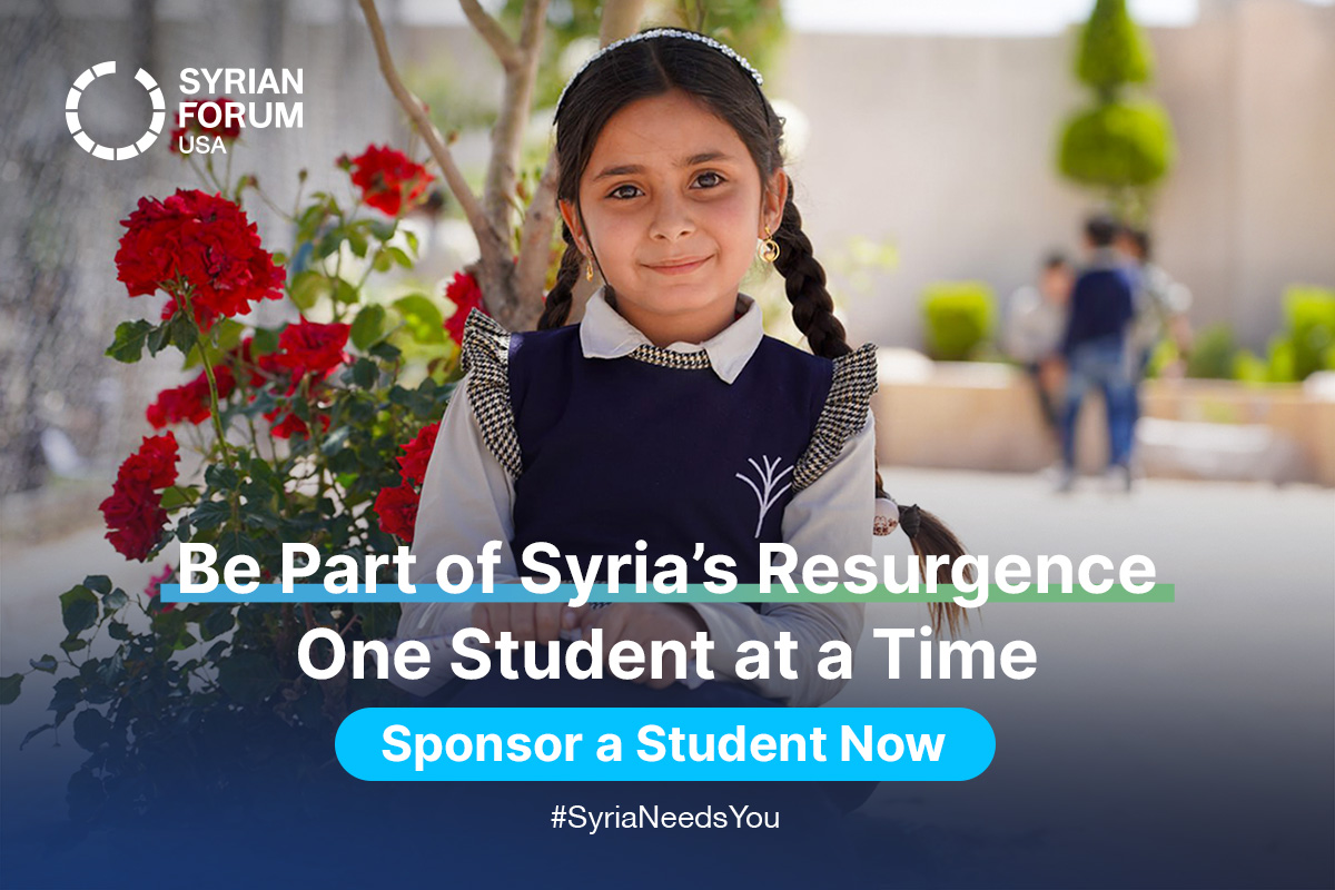 SyrianForumUSA's tweet image. 2 out of every 3 children in Syria are out of school, often forced into child labor. Families face impossible choices.
For $60 a month, your student sponsorship ensures a child chooses a classroom over a hazardous workplace, giving them the tools for a brighter future.
Sponsor…