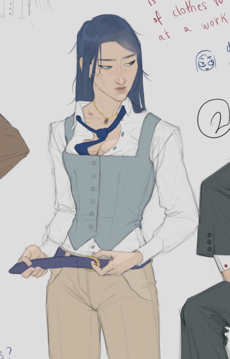 spacebird_art's tweet image. How didn’t I know this #FemmeCaitlynWeek was going on??
Anyway this is from my caitvi office au
#arcane #Caitlyn