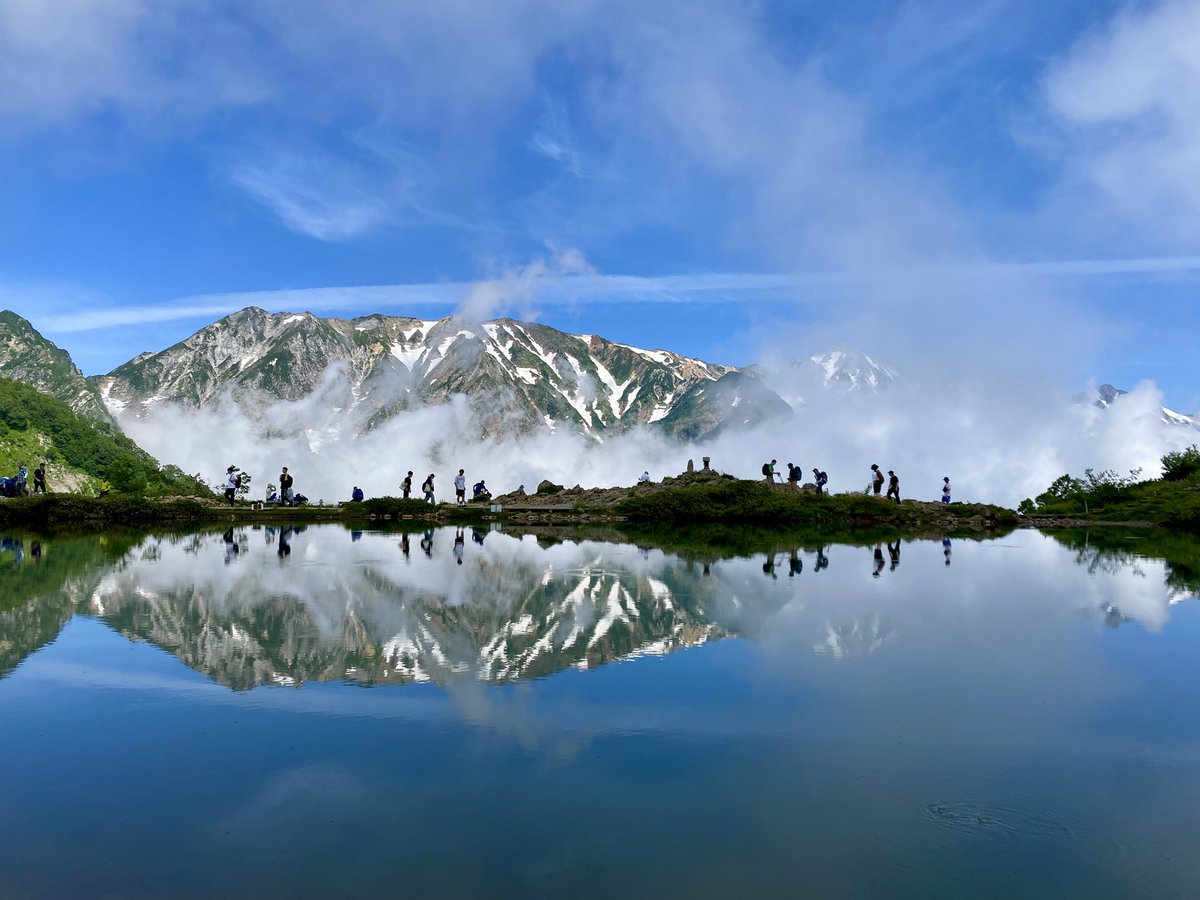 7/13八方池　気持ちよかったです
