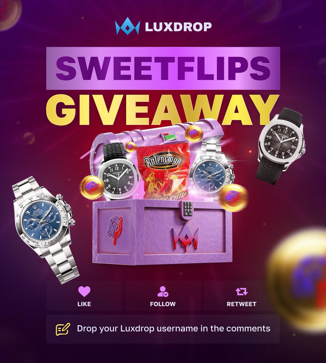 To celebrate our partnership with <a href="/Sweetflipskick/">SWEET FLIPS</a>, we’re giving away 1x Sweetflips Box ($243.91) to one lucky winner!

How to enter:
✅ Like this post
✅ Follow us
✅ Retweet

Good luck 😮‍💨🍀