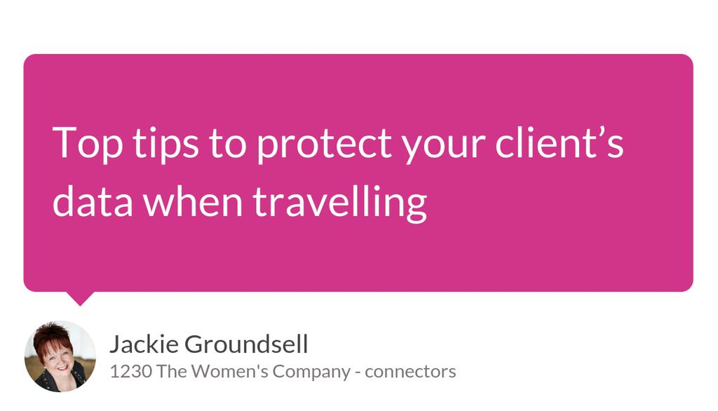 Remove access to special category data  @everyone  #1230TWC

Read more 👉 lttr.ai/AgZBb

#travel #Businessnetworking