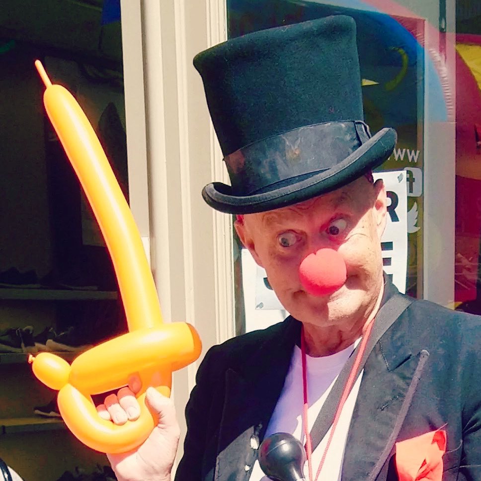 This is a .44 Magnum, the most powerful balloon gun in the world and will blow your head clean off. You've gotta ask yourself a question: "Do I feel lucky?" ... Well, do ya, punk?