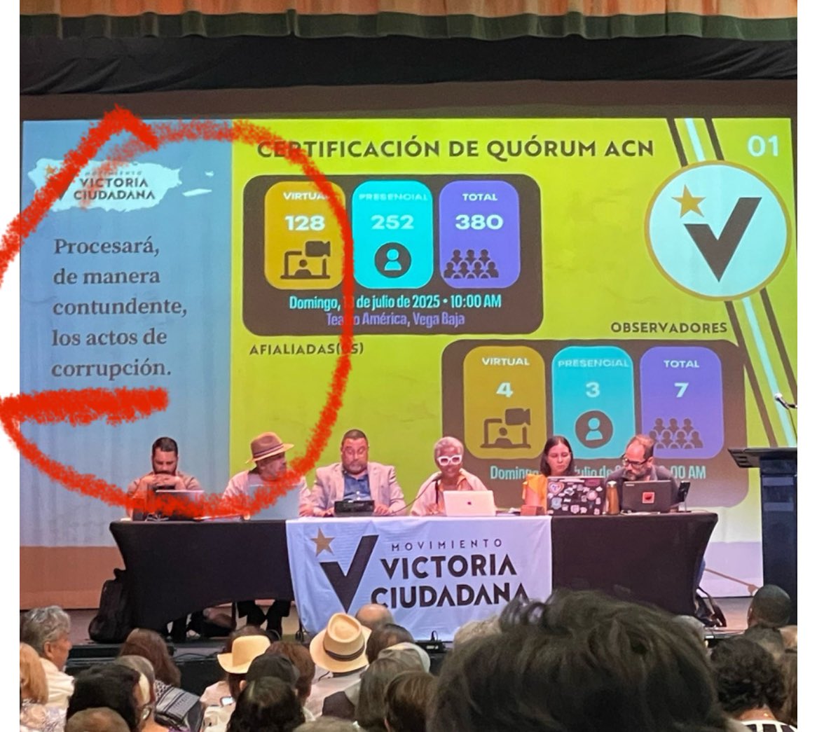 PrisonMikePR's tweet image. Mvc el "partido" que "procesará contundentemente" los casos de corrupción, pero no los de agresión sexual.
