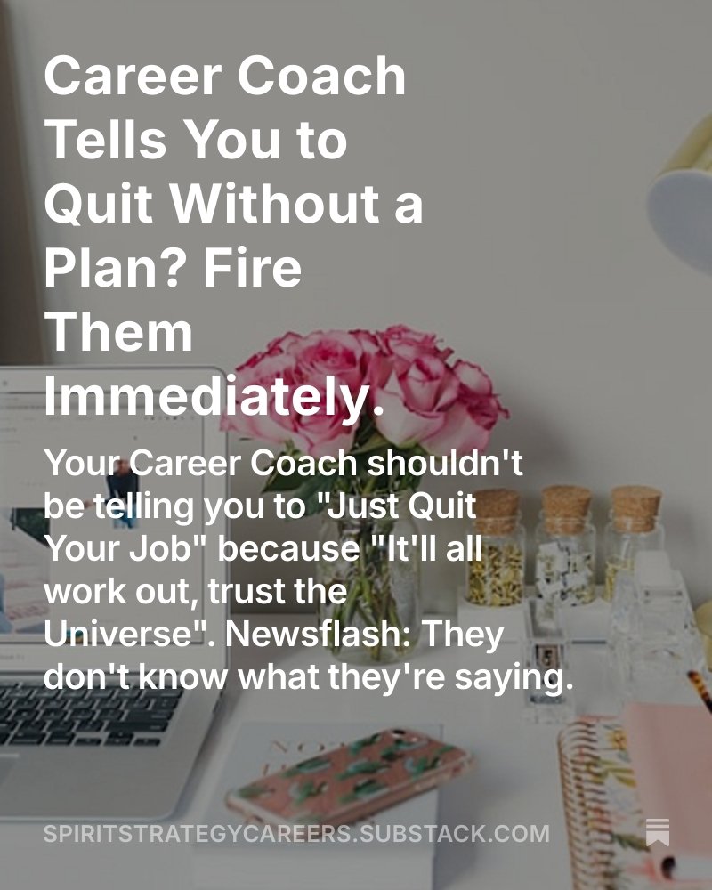 Read about it here:

open.substack.com/pub/spiritstra…

#CareerAdvice  #CareerShift  #careersuccess  #careercoach