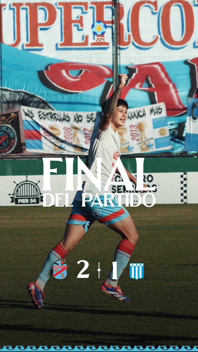 ArsenalOficial's tweet photo. ⏱ST 49' - ¡¡¡GANÓÓÓÓÓÓÓÓÓÓÓÓÓÓÓÓÓÓÓÓÓÓÓÓÓÓÓÓÓÓÓÓÓÓÓÓ AAAAAARRRSEEEENAAAAALLLLL!!!
Con goles de Esteban Calderón (E.C.) y de Naza Roselli, nos quedamos con los tres puntos en el viaducto.
¡VAMOS ARSENAL! 🇨🇩💪
#Arsenal 2 - #RacingDeCba 1
#PrimeraNacional - Fecha 22 https://t.co/dM4HIA0sFY