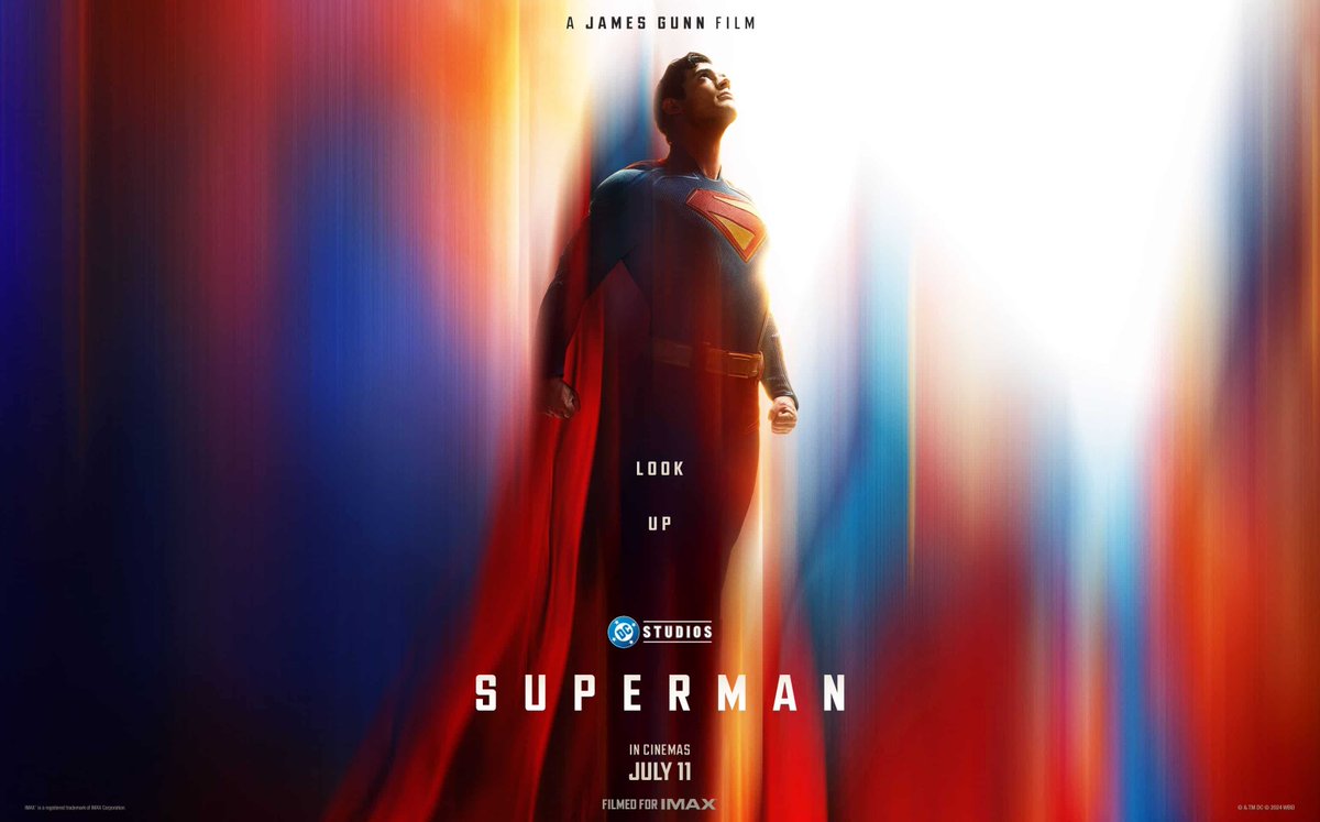 Today's film: Superman was absolutely fantastic! Bursting with humour, action, character, and surprises, and perfectly cast, with great chemistry between the leads. Bold, brash, full of heart, and not afraid to be fun. Grinned all the way through it. Oh, and the dog's brilliant!
