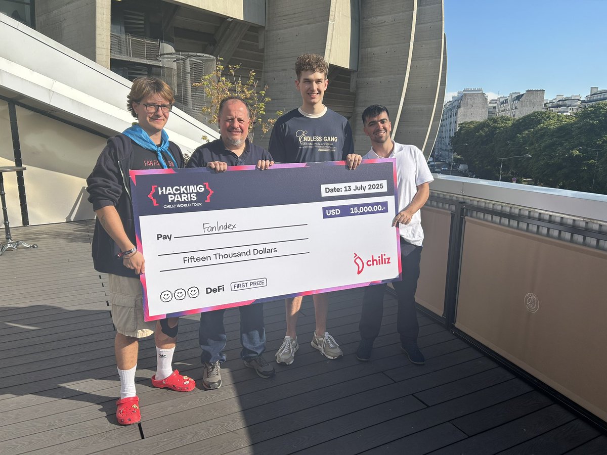 FanFan (@fanfantoken) on Twitter photo So. We won {Haching Paris} Dex Track with <a href="/FanIndexes/">FanIndex - Invest in Football Passion</a> I have no words to thanks <a href="/TroyanovichD/">david</a> <a href="/CarlosMB138/">Carlos Marrón Benito</a> <a href="/Ar1rub/">Arirub</a> and all <a href="/Chiliz/">Chiliz - The Sports Blockchain</a> team fir such an amazing in event So. We won {Haching Paris} Dex Track with <a href="/FanIndexes/">FanIndex - Invest in Football Passion</a> I have no words to thanks <a href="/TroyanovichD/">david</a> <a href="/CarlosMB138/">Carlos Marrón Benito</a> <a href="/Ar1rub/">Arirub</a> and all <a href="/Chiliz/">Chiliz - The Sports Blockchain</a> team fir such an amazing in event