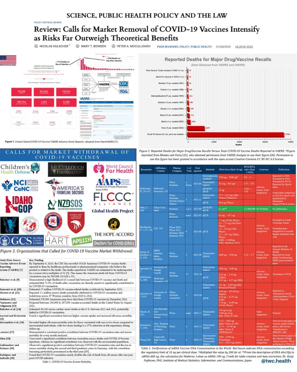 twc_health's tweet image. FDA Commits Grave Betrayal: Fully Approves Deadly Genetic Injections for Infants
The FDA granted full approval for Moderna’s COVID-19 mRNA injection (Spikevax) in “at-risk” children aged 6 months to 11 years.
Why?
Read more that the link in our bio under the Well Read Series…