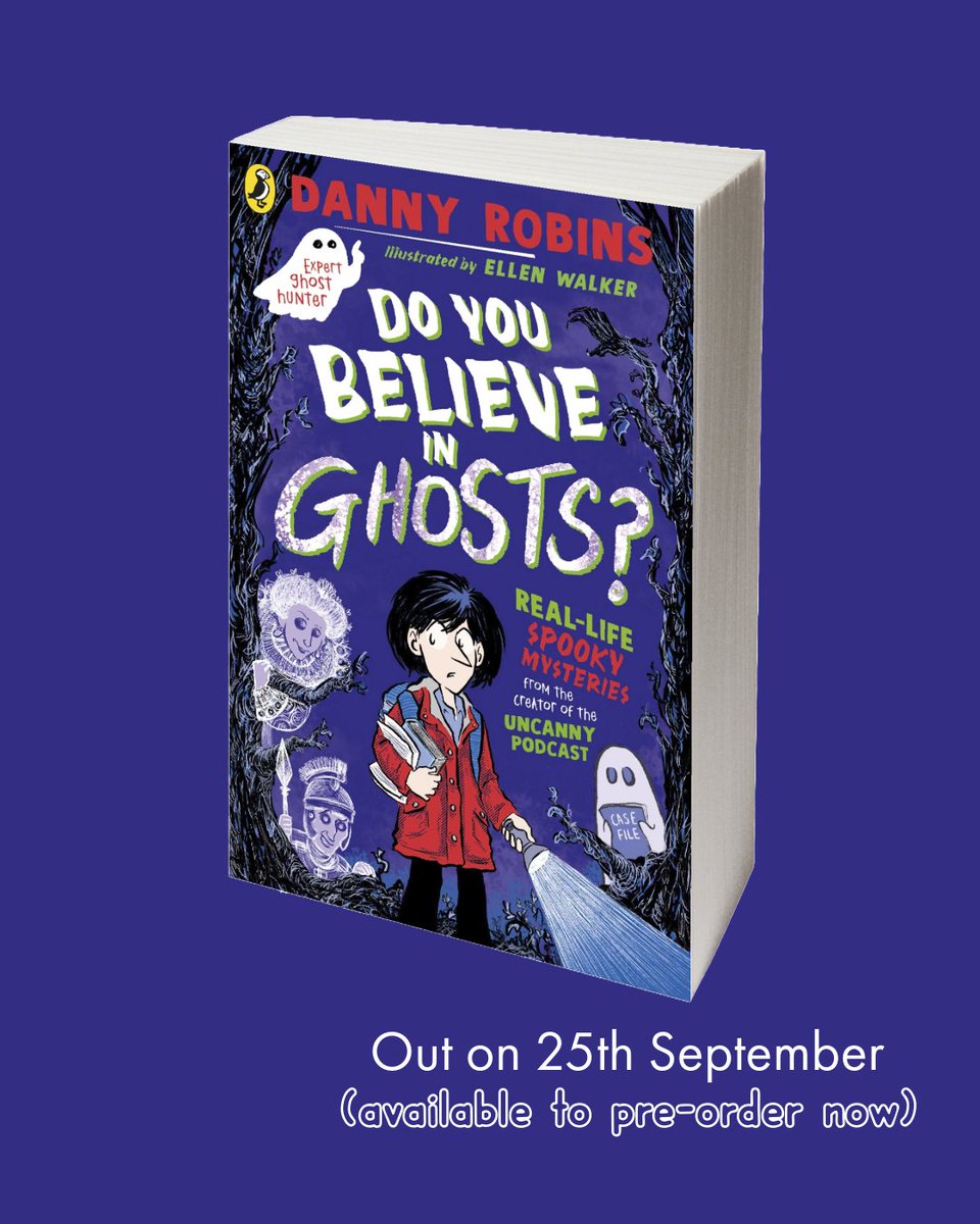 Pre-order my brand new children's book 'Do you believe in Ghosts?!'
out on the 25th September 
- link in the comments