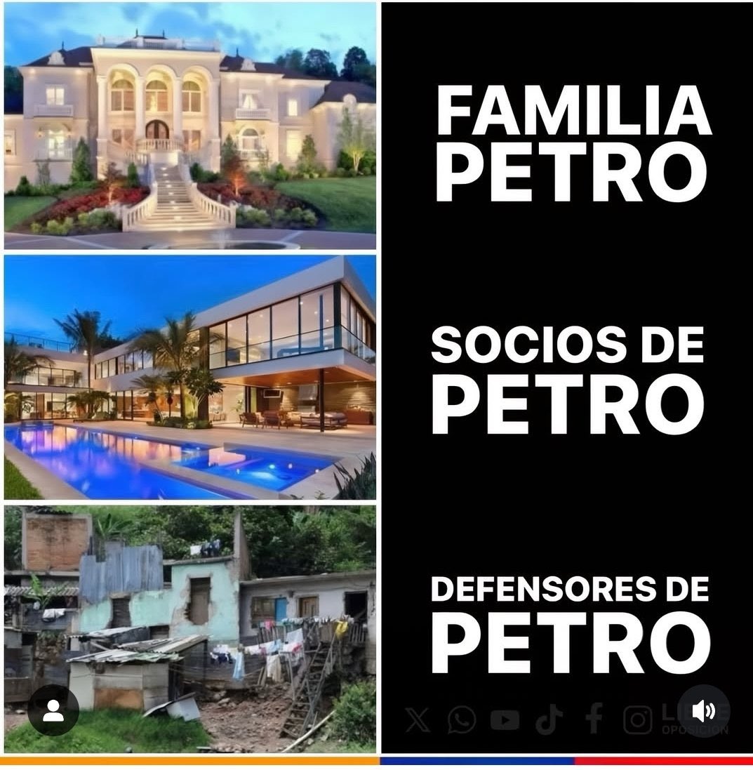 El socialismo no odia la riqueza, odia cuando ellos no son los que tienen la riqueza.