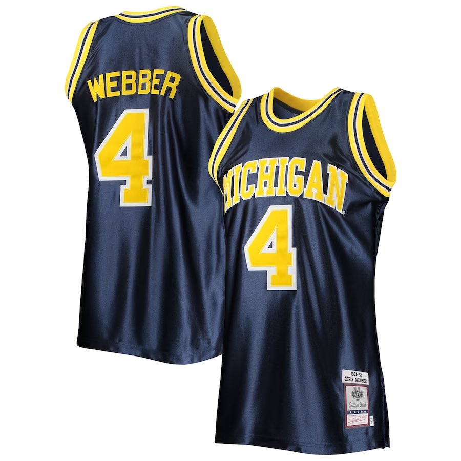 Sizes added: 49.99 (Was $299.99) 
Chris Webber Michigan Wolverines M&amp;N 1991-92 Authentic Throwback College Jersey   

- Use code 29SHIP for free shipping #ad 

=&gt; mavely.app.link/e/ZdnUJqZHWUb