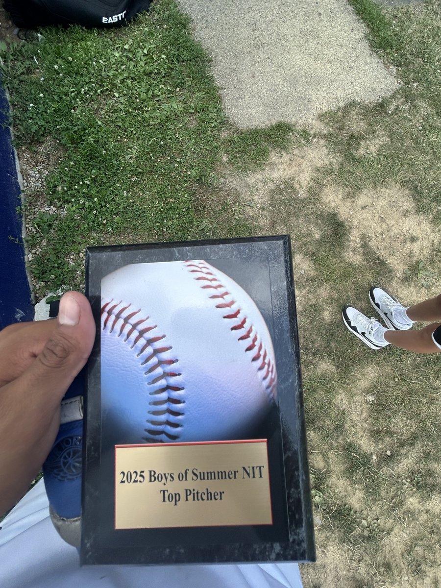 Congratulations to <a href="/rayvinpagan/">RayvinPagan</a> for earning Top Pitcher of the <a href="/BoysSummerNIT/">Boys of Summer NIT</a> !! 🤙🏽