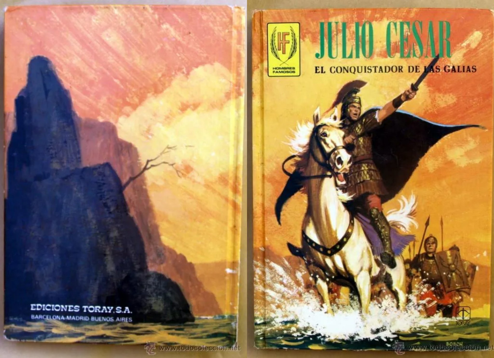 Libros Vintage on X: "El 13 de julio del 100 a. C., según Dion Casio (el 12 según otras fuentes), nacía en Roma Cayo Julio César. Así lo retrataba #BoschPenalva en 'Julio