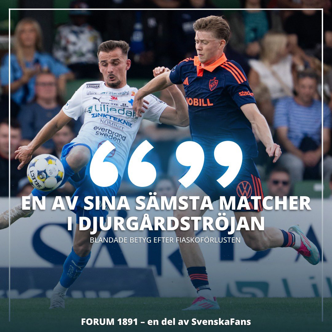 Spelarbetyg efter kvällens förlust.

✍️ svenskafans.com/fotboll/spelar…