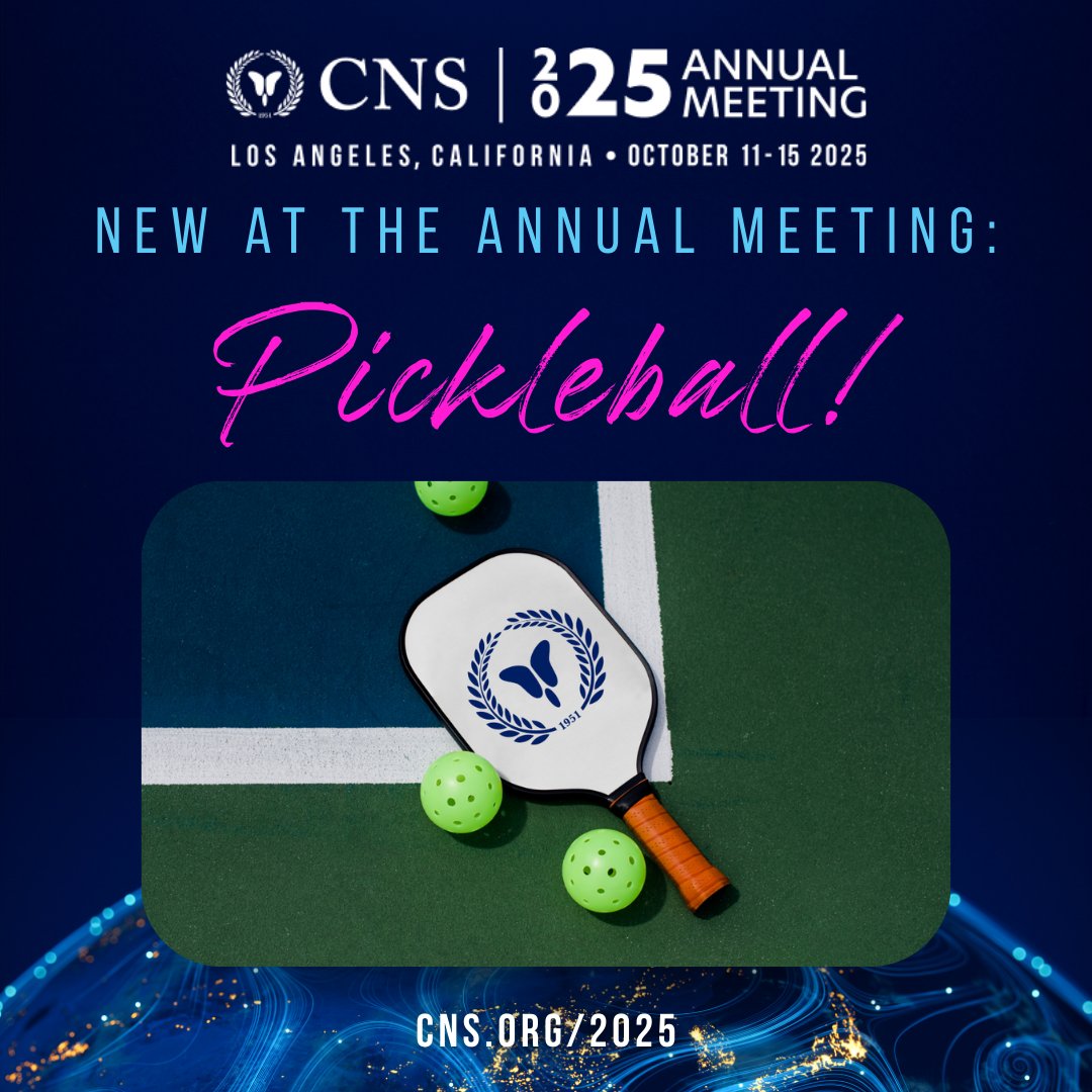 CNS_Update's tweet image. Pickleball is making its #2025CNS debut. Step away from the science to break a sweat on the court. Play a match against your peers or take a lesson with our partners from Joola! Spaces are limited for this exciting offering. Reserve your timeslot today: bit.ly/4kEhTkm…