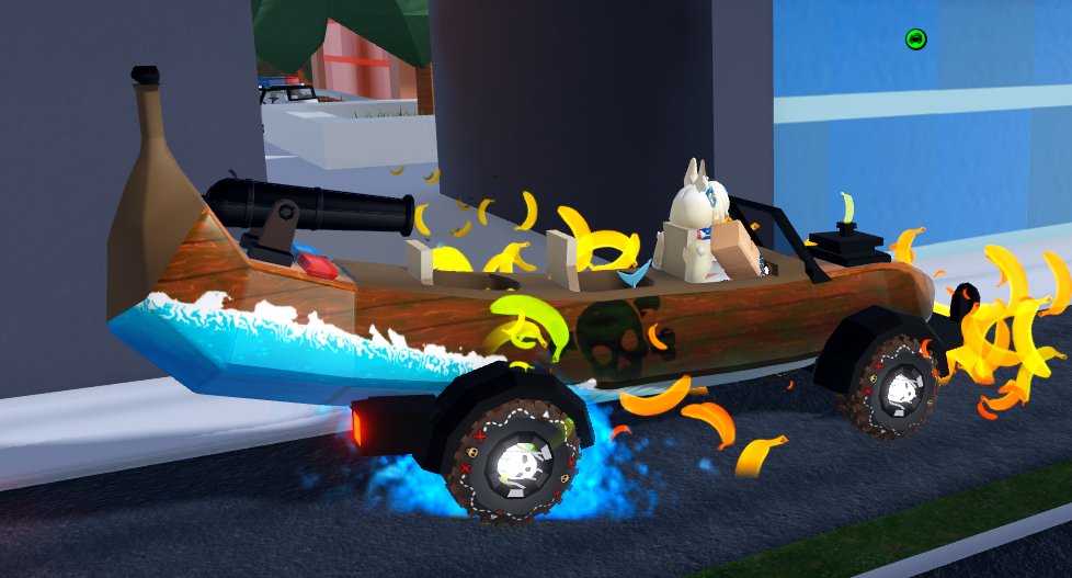 Cokonyq's tweet image. I have discovered that the cannon spoiler on Tiny Toy and Banana are placed extremely well