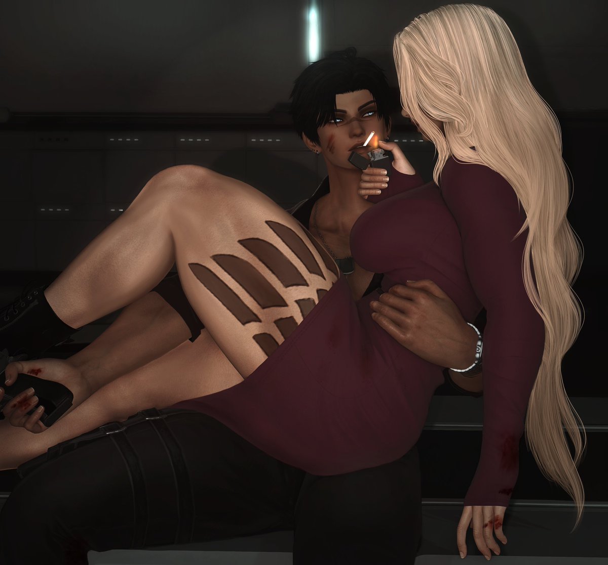 You're the gasoline to my fire
-