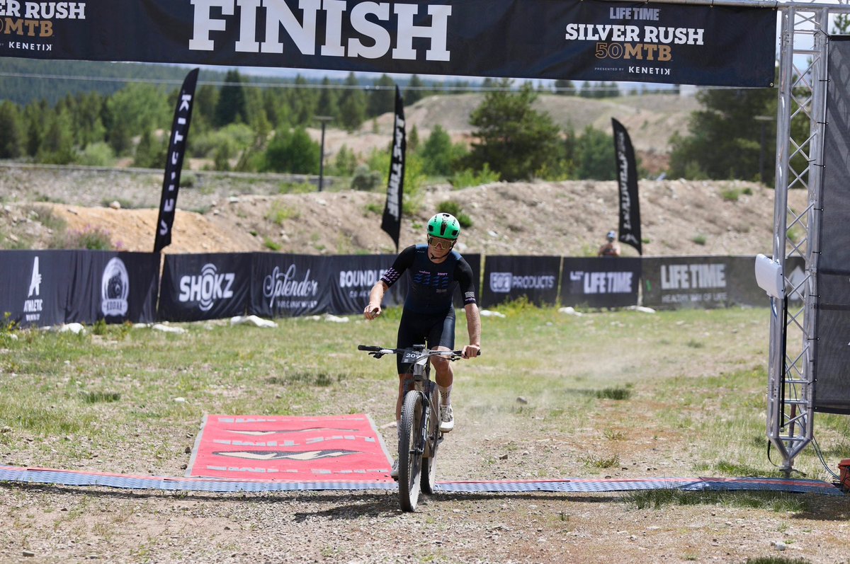 Your champions of the 2025 Life Time Leadville Silver Rush 50 MTB presented by Kenetik…Ruby Ryan with a time of 4:17:31 and Cobe Freeburn with a time of 3:42:12! 🥇🎉🎉