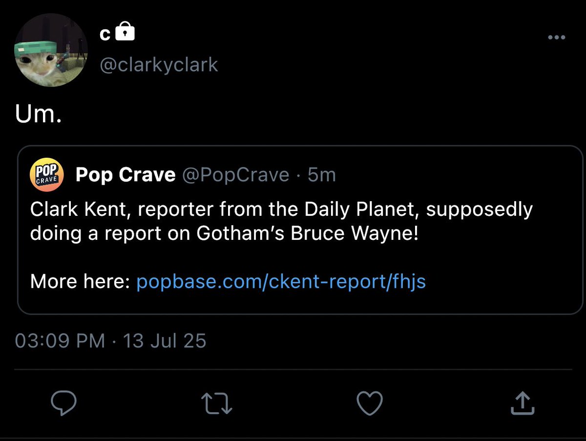 Igbtspideys's tweet image. HOT OFF THE PRESS: a #superbat social media au!
in which clark kent is doing a report on wayne industries and their impact on gotham. which is all well and good, except clark has a massive crush on bruce wayne.