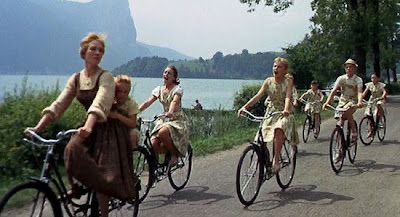 Kazza_belle's tweet image. Watching #bcafc on their bikes is giving sound of music vibes