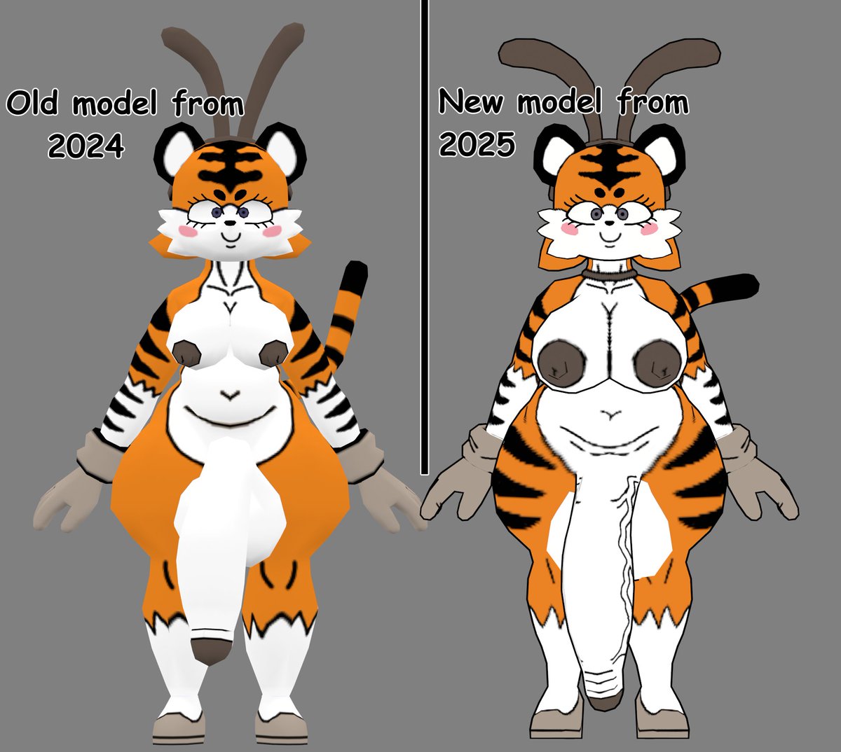 Taiga's model evolution !!!!!