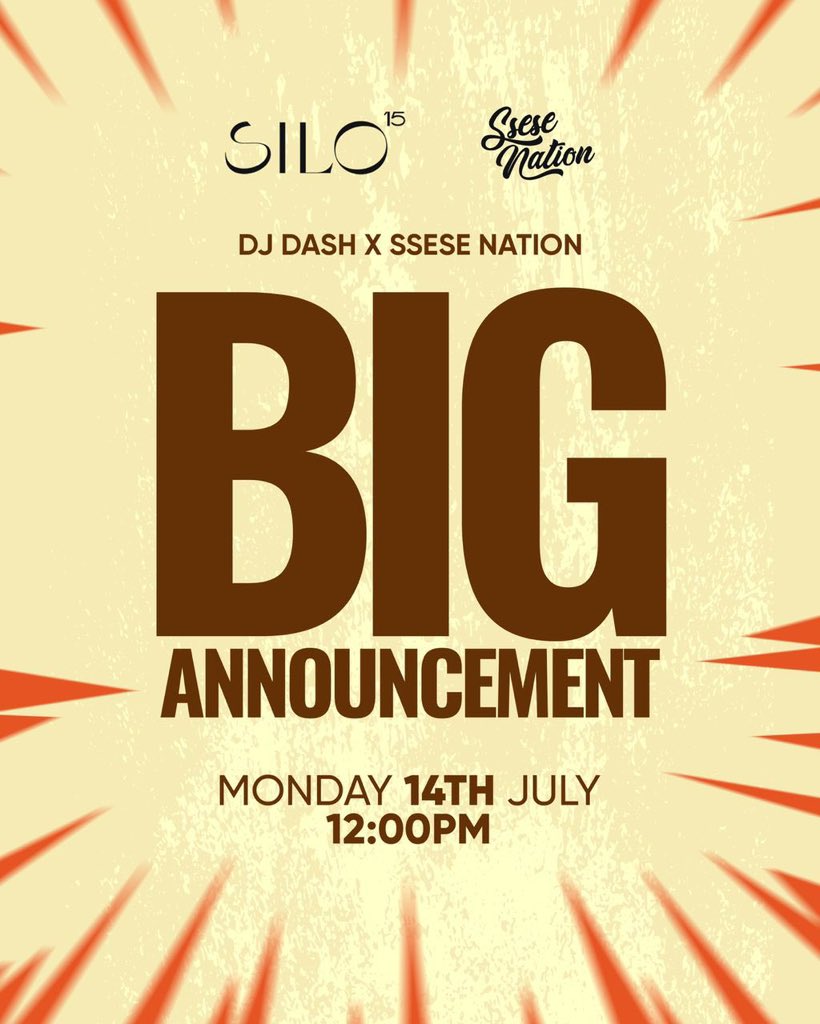 ⏳

<a href="/Silo15_/">Silo15</a> x <a href="/SseseNation/">Ssese Nation</a> x <a href="/DJ_DashUG/">DJ Dash</a>