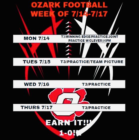 Looking forward to a great week of growth and Football Family!!!

EARN IT…1-0!!!