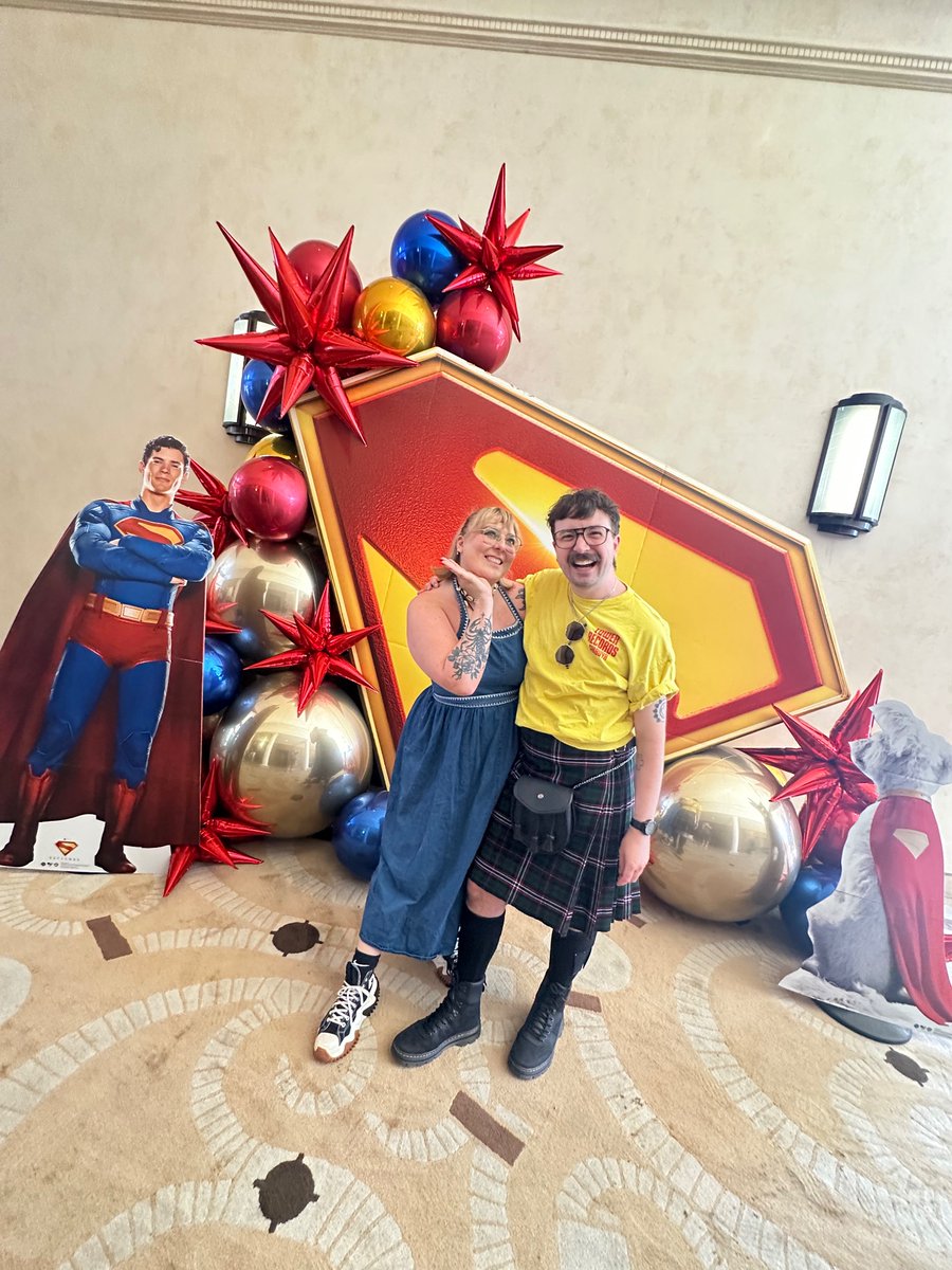babsdraws's tweet image. New Superman makes me so fucking proud to be a DC comics artist.
The new movie is great. I’ve seen it three times already and it just gets better and better.
Thank you @JamesGunn