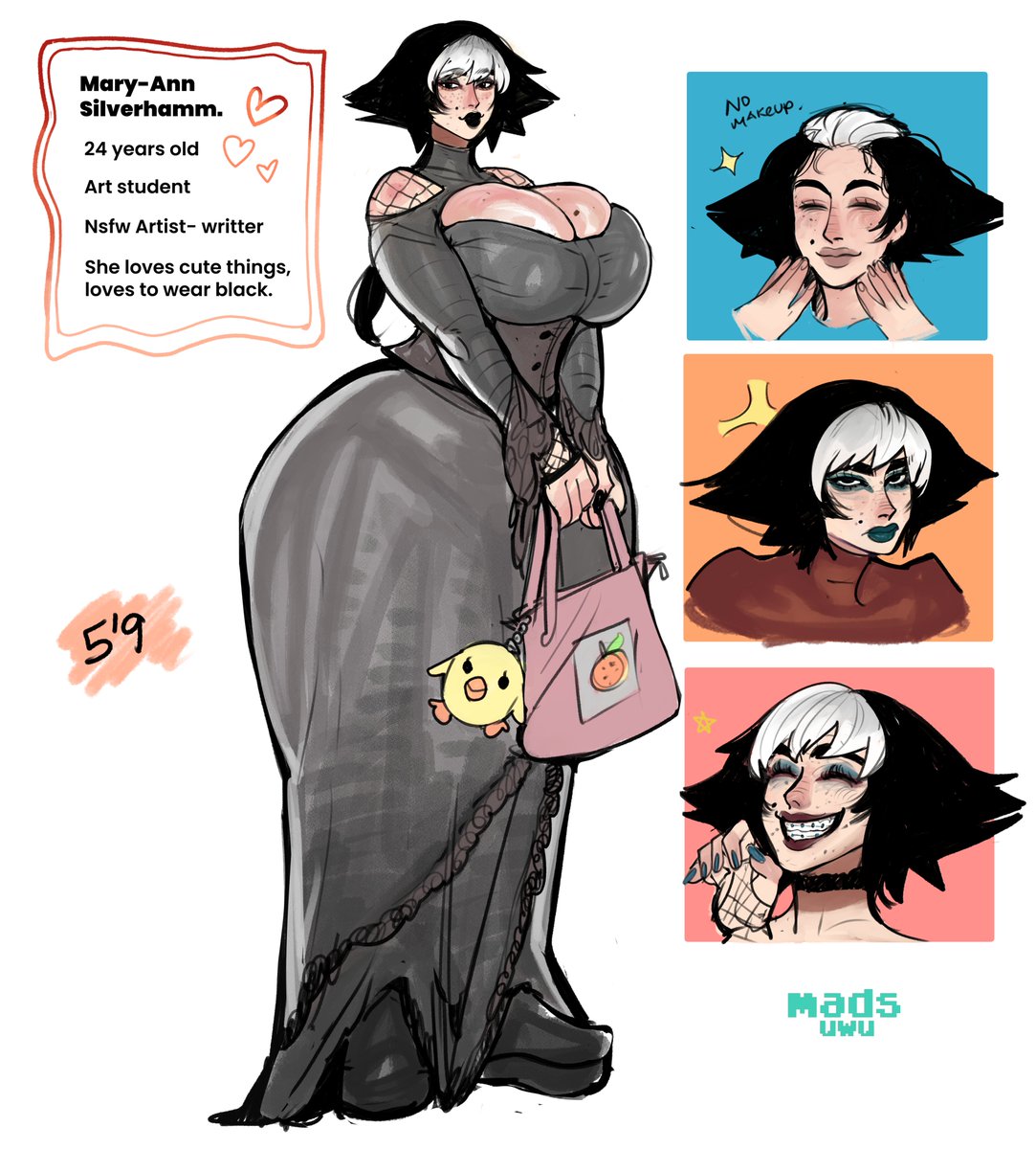 New Gothicc Oc, Mary-Ann.
more content coming soon so you can get to know her🥰🔥🔥🔥🔥.