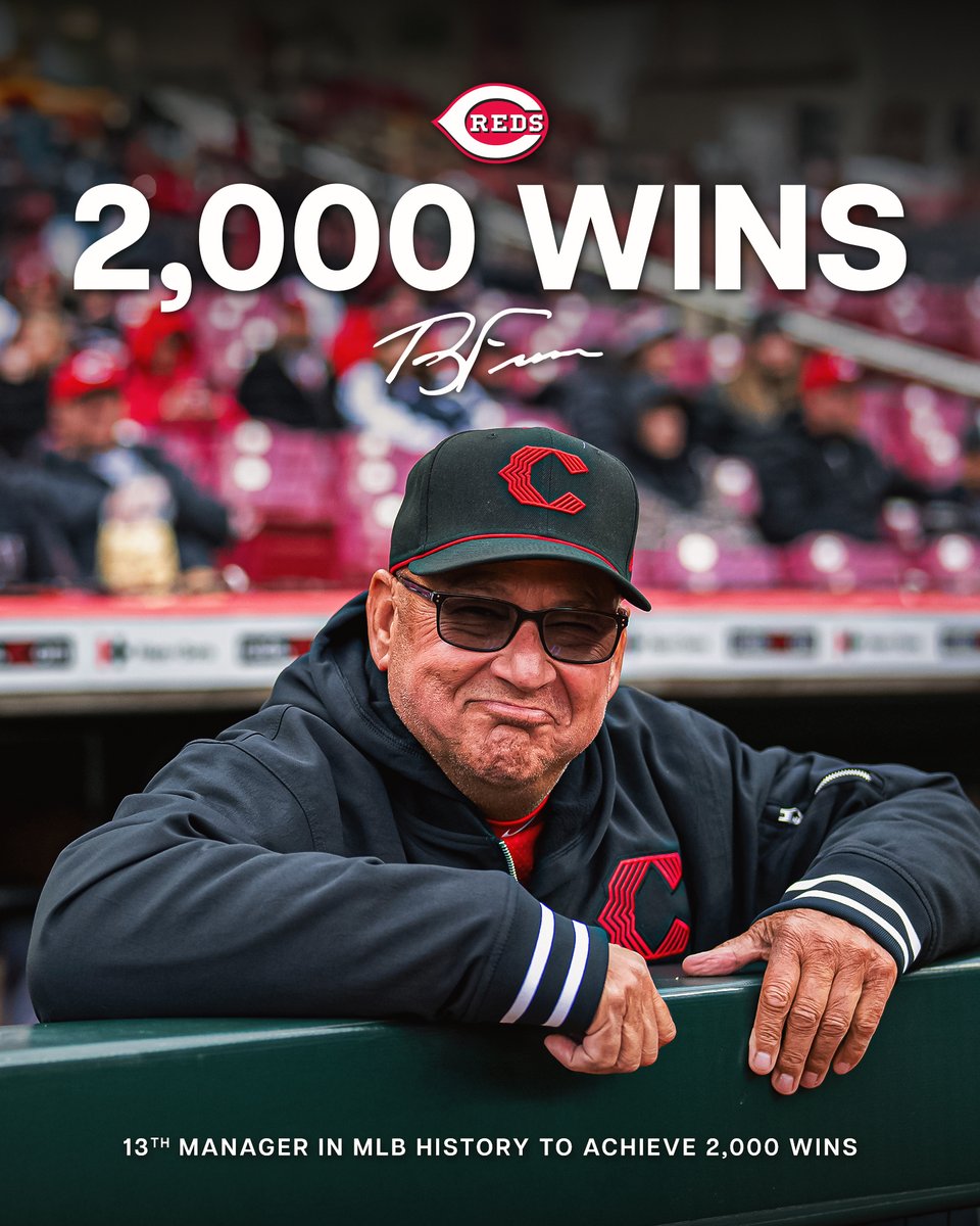 Terry Francona llegó a 2,000 juegos ganados como manager en la MLB