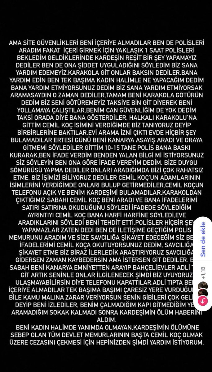 Ayşe CANİCE KATLEDİLDİ lütfen paylaşır mısınız #AyşeİçinAdalet