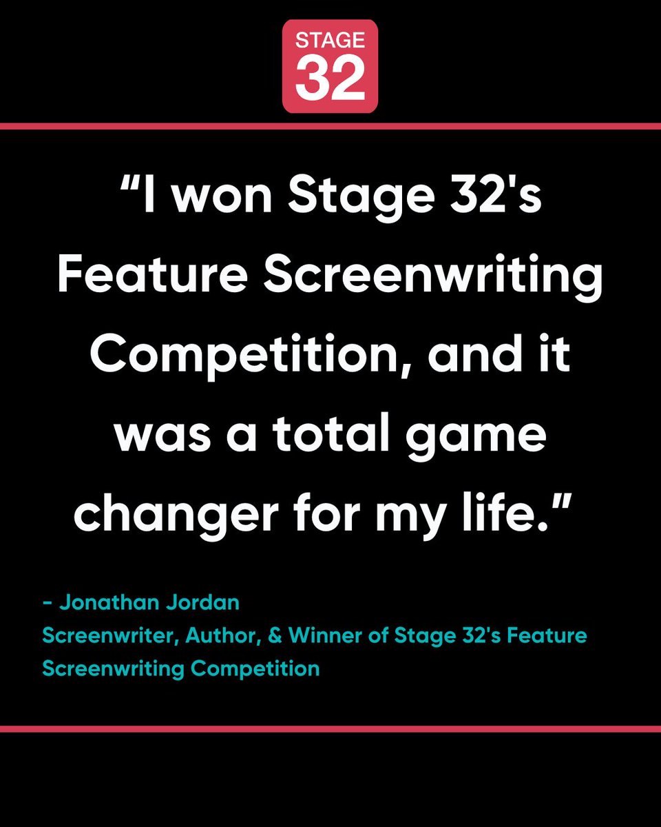 Check out today's screenwriter success story that reminds us why we do what we do.